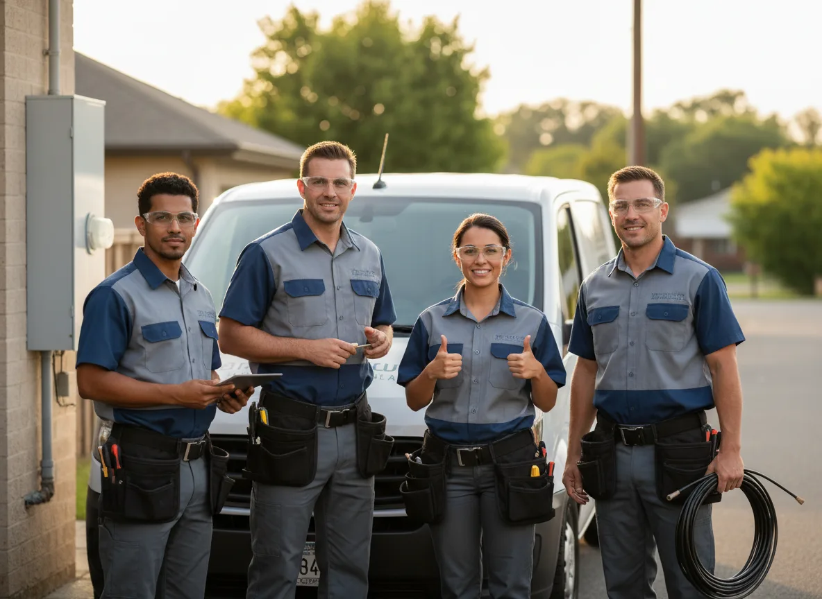 Residential electrical contractor serving homeowners in Hamburg, IL